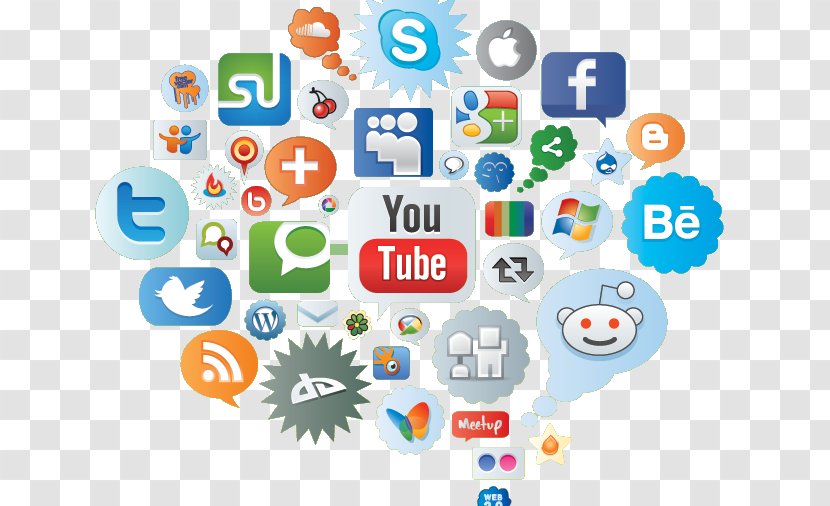 Social Media Marketing Digital Network - Area Transparent PNG