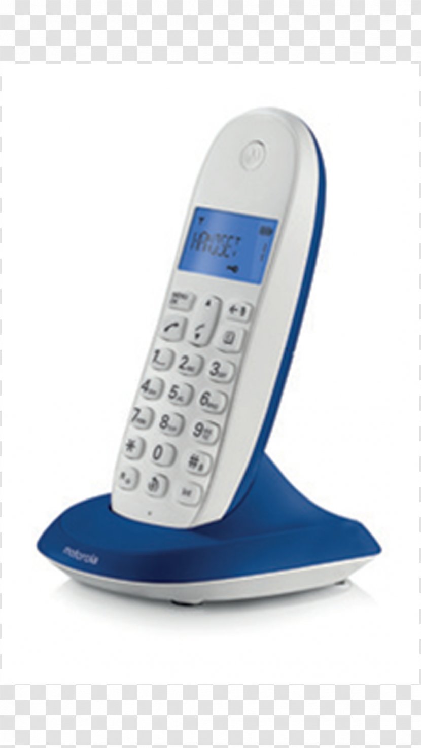 Cordless Telephone Home & Business Phones Digital Enhanced Telecommunications Mobile - Motorola Transparent PNG