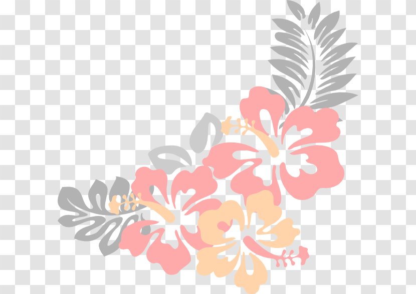 Hawaiian Hibiscus Clip Art - Document Transparent PNG