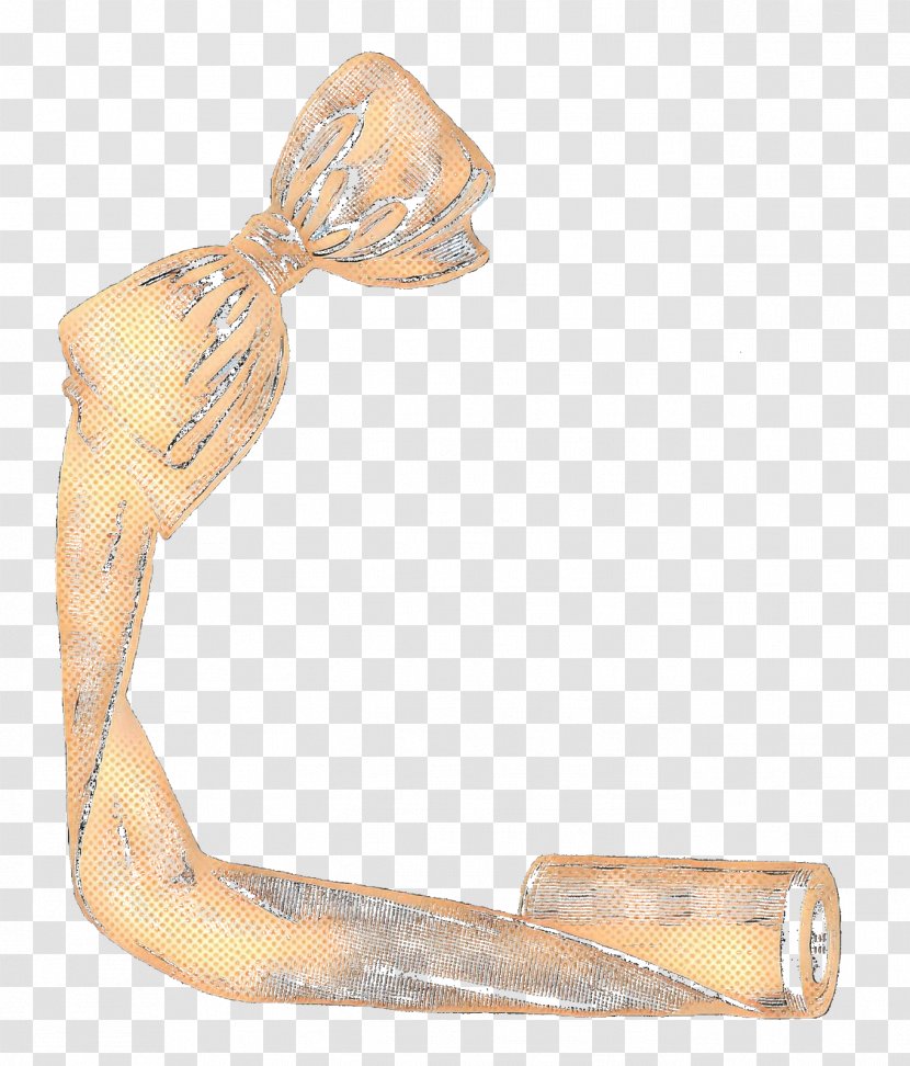 Shoe Arm - Beige - Elbow Transparent PNG