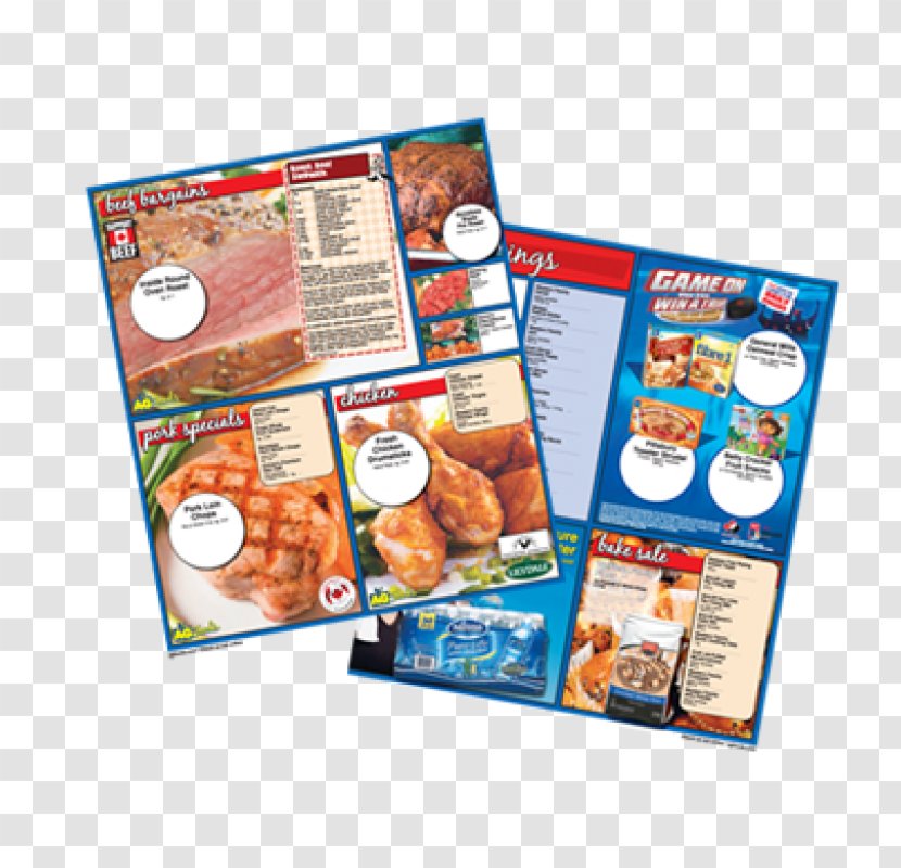 Product Advertising Frozen Food - Flyer Transparent PNG