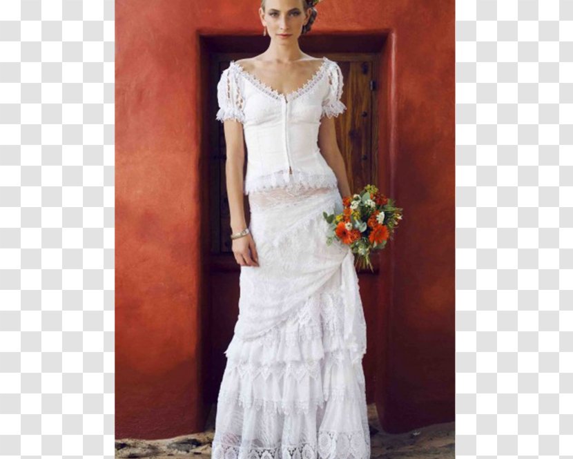 Wedding Dress Skirt T-shirt Bride - Shoulder Transparent PNG