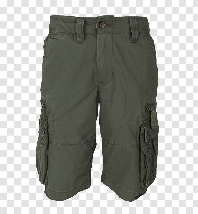 Bermuda Shorts Cargo Pants Khaki - Green Field Transparent PNG