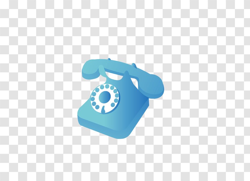 Symbol Telephone - Blue - Home Phone Transparent PNG