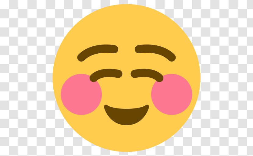 Emoji Smiley Emoticon Gboard - Symbol - Blushing Transparent PNG