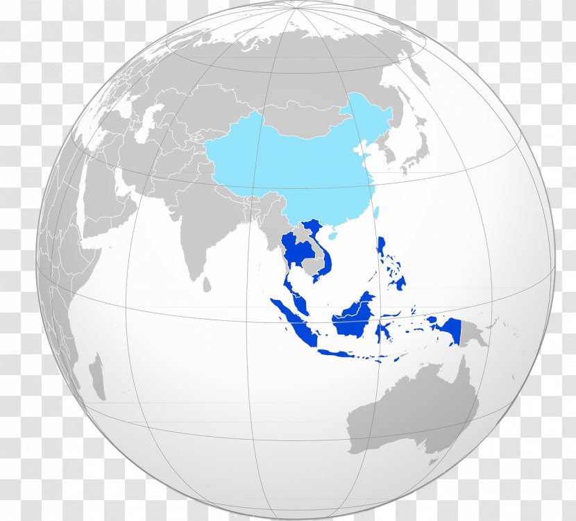 Thailand World Map Globe - Asia Transparent PNG