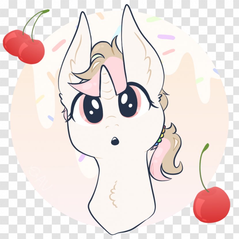 Ear Horse Flowering Plant Clip Art - Tree - Unicorn Ice Cream Transparent PNG