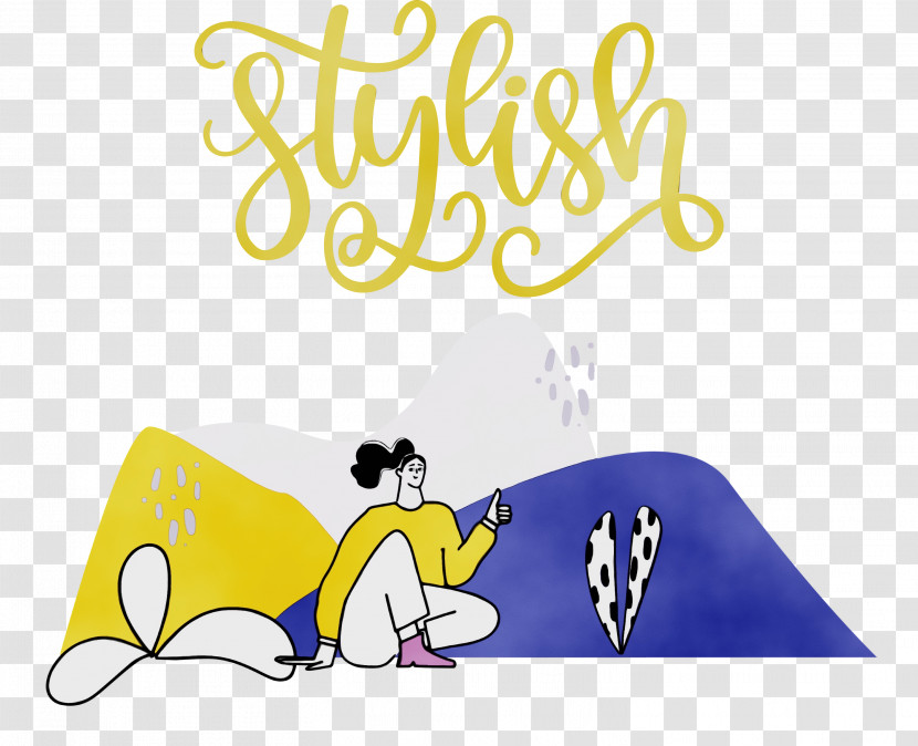 Logo Cartoon Style Fashion Transparent PNG