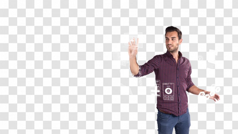 Thumb Microphone T-shirt Sleeve Shoulder - Finger Transparent PNG
