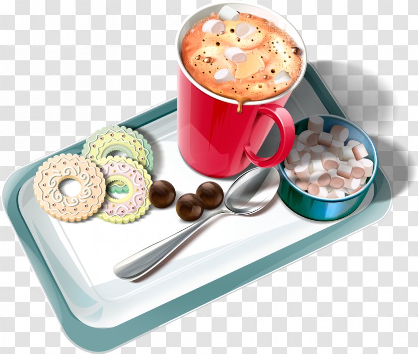 Breakfast Day Love Greeting Pin - Coffee Cup - Donuts Transparent PNG