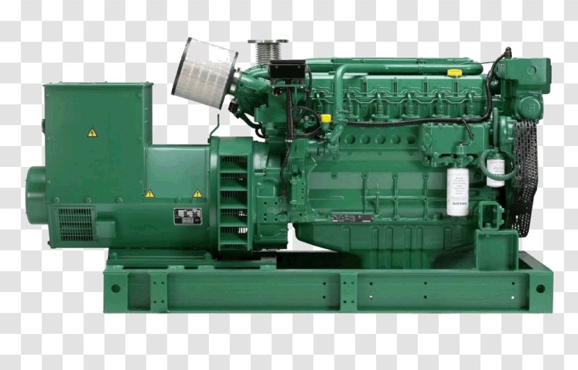 Electric Generator Diesel Engine Electricity Transparent PNG