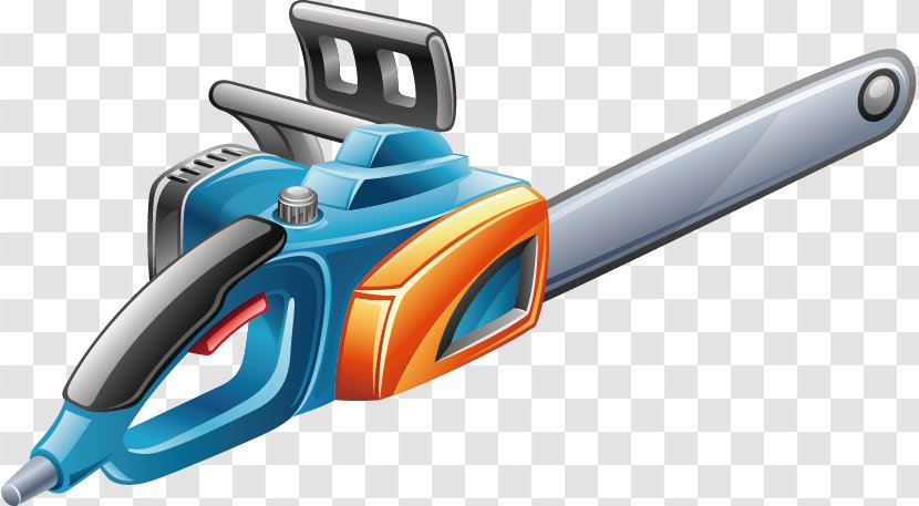 Power Tool Hand Clip Art - Product - Chainsaw Transparent PNG