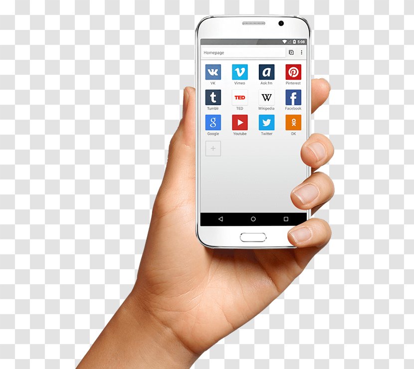 Feature Phone Smartphone Orbitum Web Browser Mobile Phones - Multimedia Transparent PNG