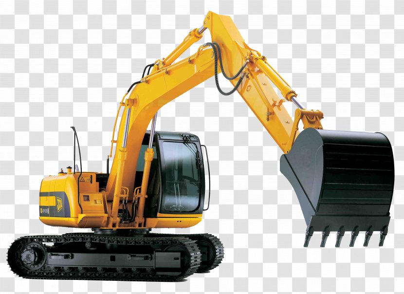 Excavator Plant Heavy Machinery JCB - Hardware Transparent PNG