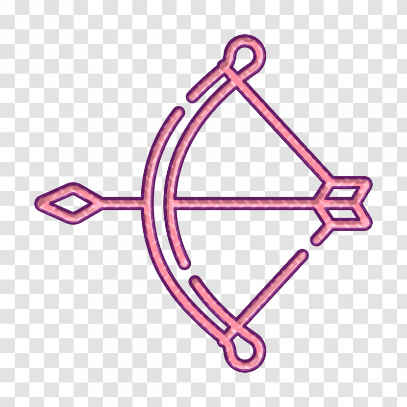 Medieval Icon Bow Icon Transparent PNG
