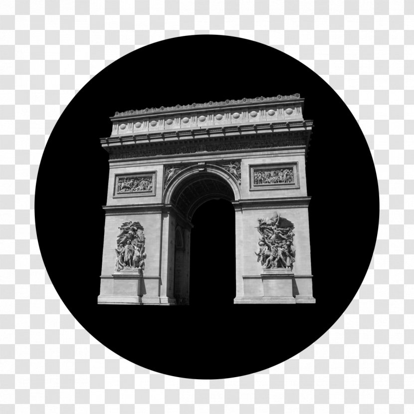 Arc De Triomphe Champs-Élysées Place La Concorde Arch Of Titus Hotel - Landmark Transparent PNG