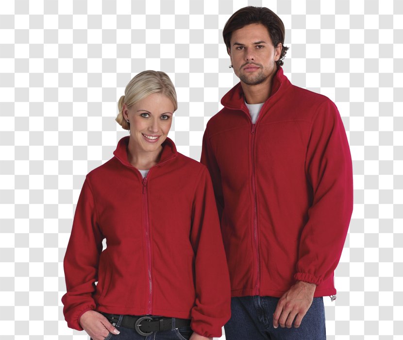 Hoodie Jacket Polar Fleece T-shirt Clothing - Sweater - Inner Office Work Uniforms Transparent PNG