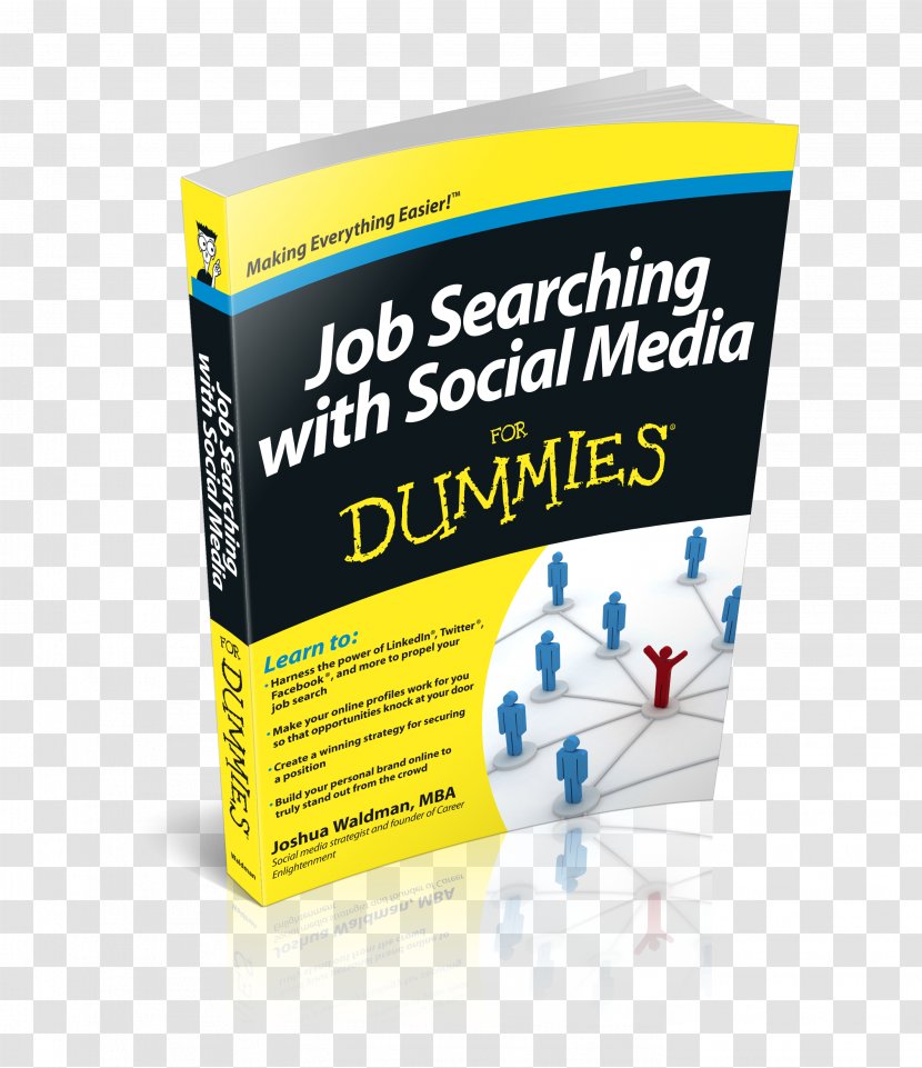 Job Searching With Social Media For Dummies Book Hunting - Service - Resume Cover Transparent PNG