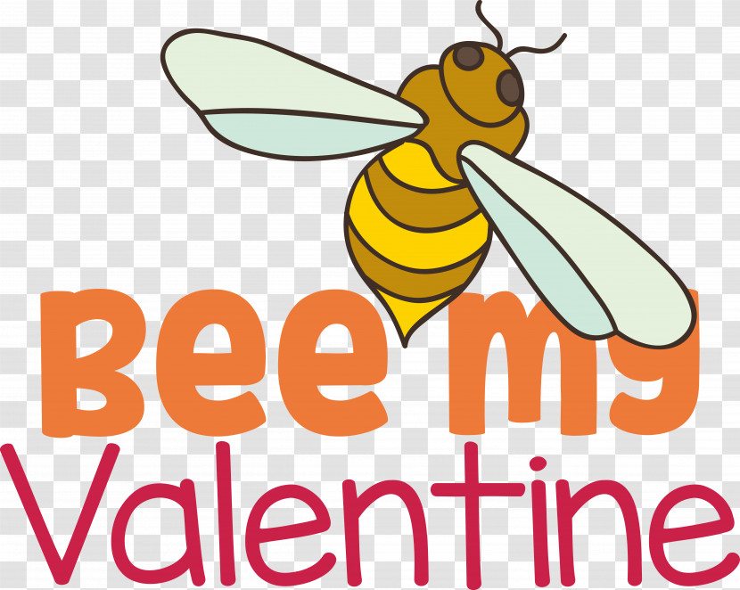 Honey Bee Insects Bees Cartoon Pollinator Transparent PNG