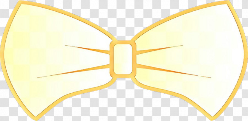 Yellow Symmetry Line Wing Transparent PNG