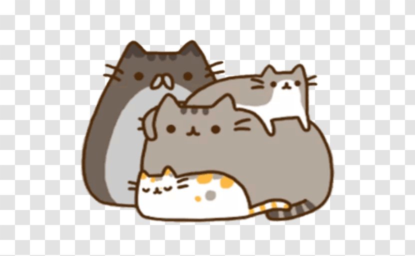 Pusheen Cat Family Tenor Social Media - Parent Transparent PNG