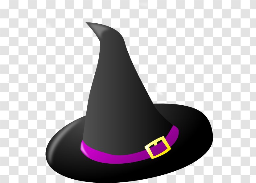 Witch Hat Halloween Witchcraft Clip Art - Headgear Transparent PNG