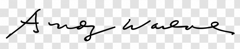 Autograph Signature Tag Pittsburgh Calvin Klein - Andy Warhol Transparent PNG