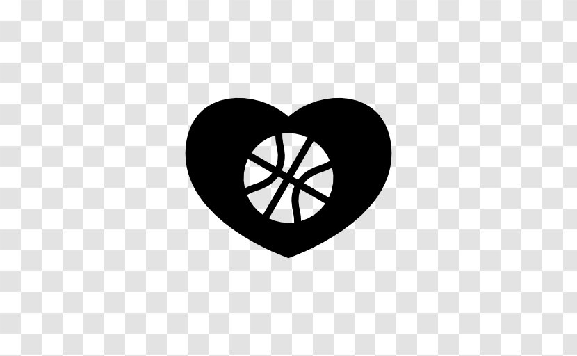 Basketball - Watercolor - Heart Transparent PNG