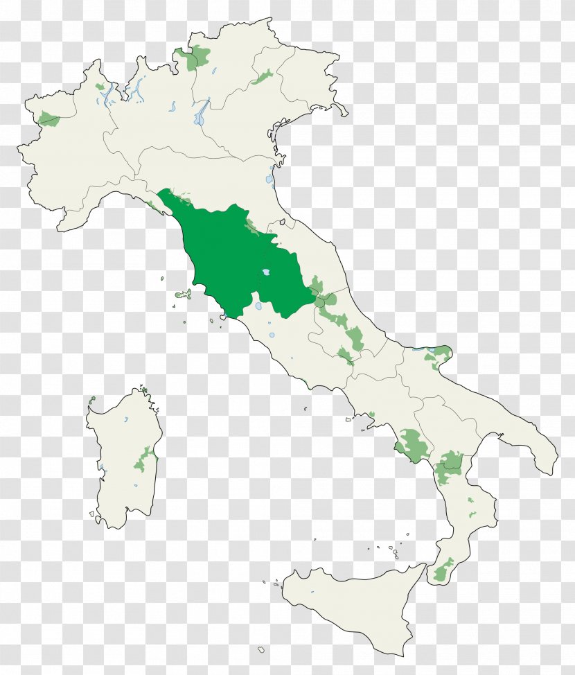 Map European Union Volcanology Of Italy Rome Terrain - Lake Lugano Transparent PNG