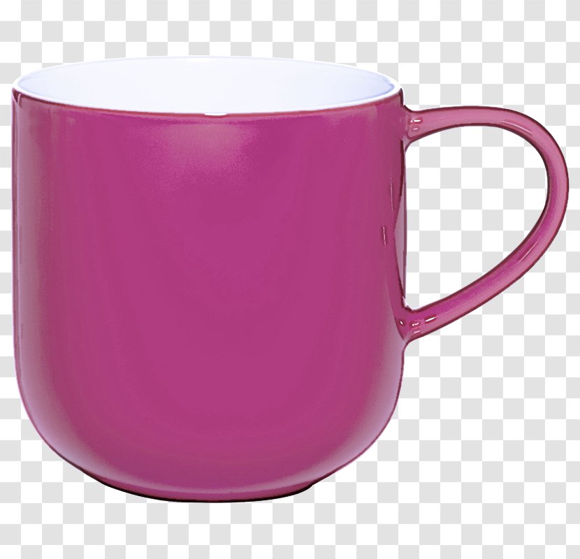 Mug Drinkware Purple Pink Violet - Cup - Magenta Lilac Transparent PNG