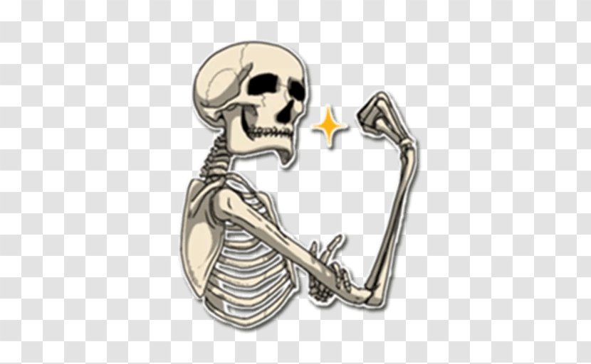 Sticker Telegram Daredevil Skeleton Emoji - Pavel Durov - Bobby Bones Transparent PNG