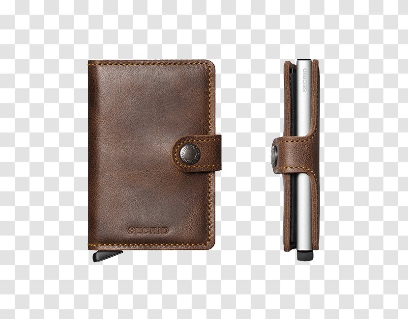 Secrid BV Wallet Leather Bag Pocket Transparent PNG
