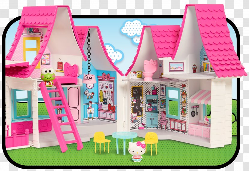 Hello Kitty Dollhouse Amazon.com - Toy - House Transparent PNG
