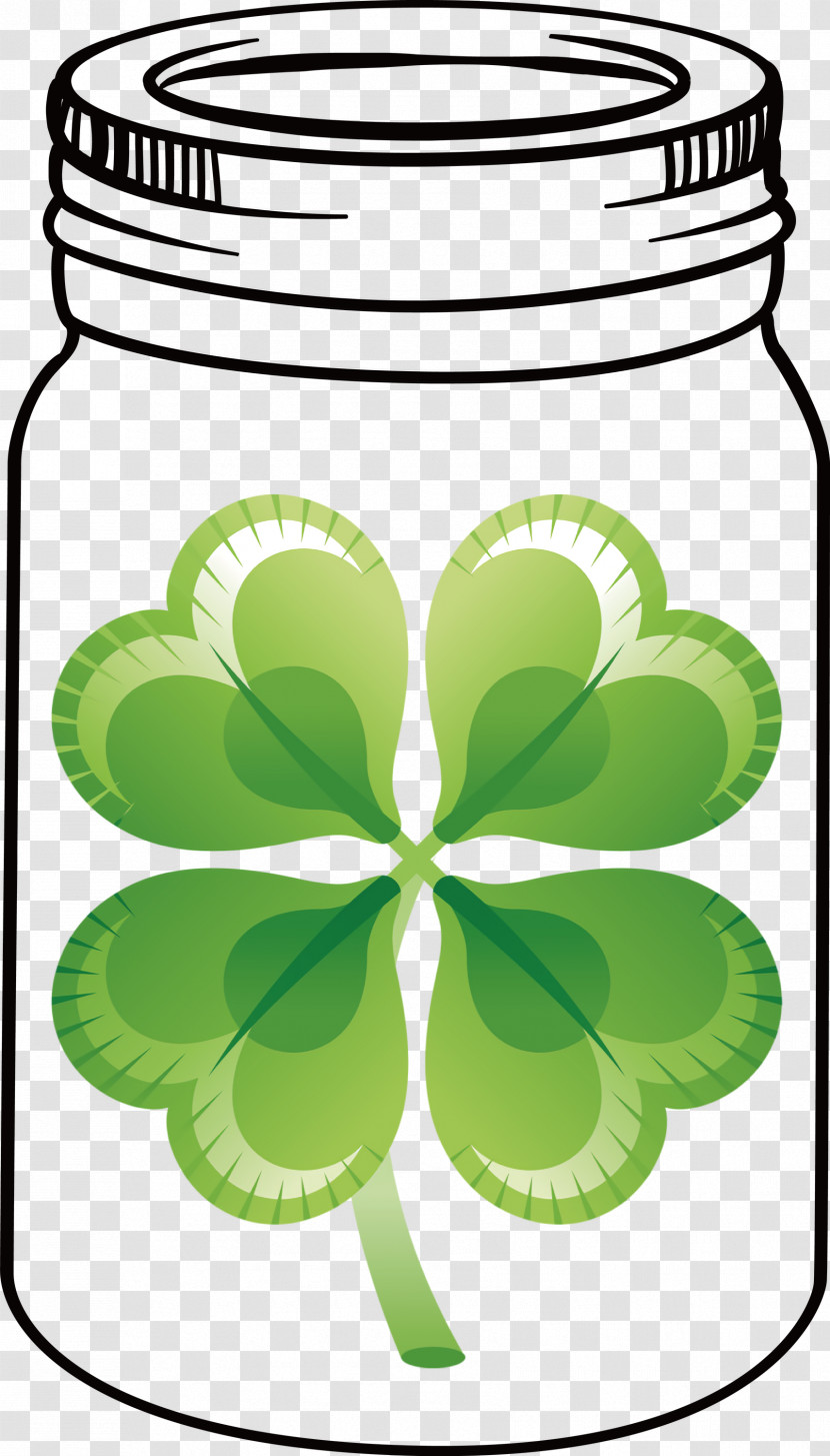 St Patricks Day Mason Jar Transparent PNG