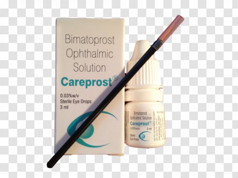 Bimatoprost Ophthalmic Eyelash Hair Drop - Mascara - Click Free Shipping Transparent PNG