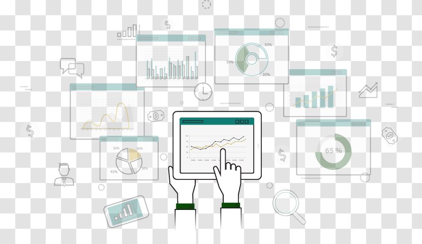 Brand Technology Logo Pattern - Green - Financial Analysis Transparent PNG