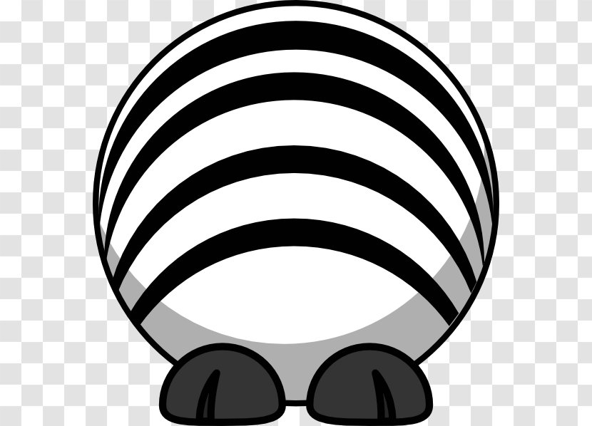 Cartoon Animal Clip Art - Oval - Zebra Silhouette Cliparts Transparent PNG