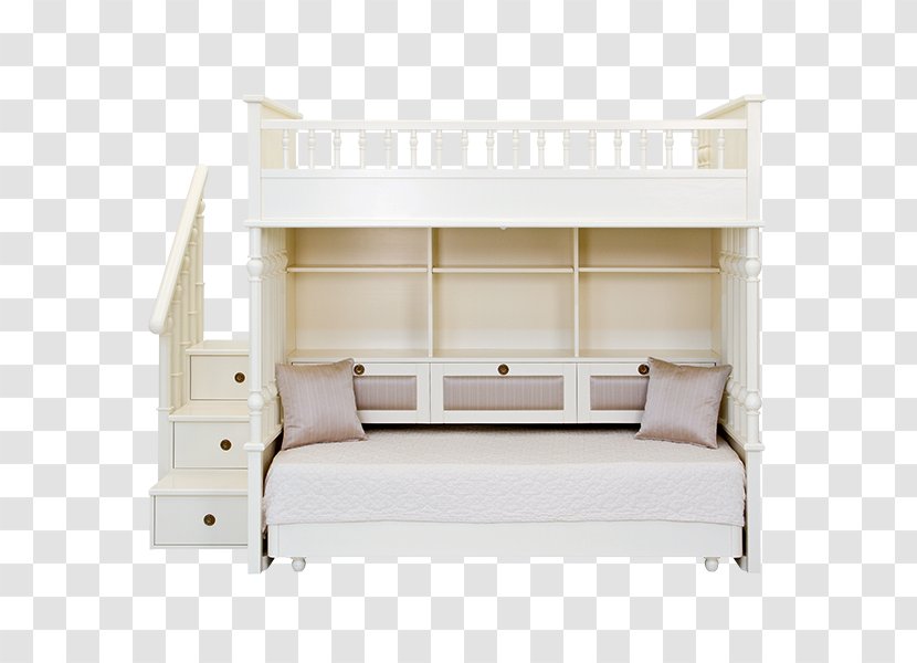 Bed Frame Bunk Drawer Couch - Furniture Transparent PNG