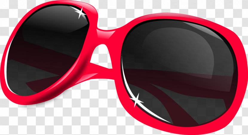 Goggles Sunglasses Clip Art - Brand - Vector Transparent PNG