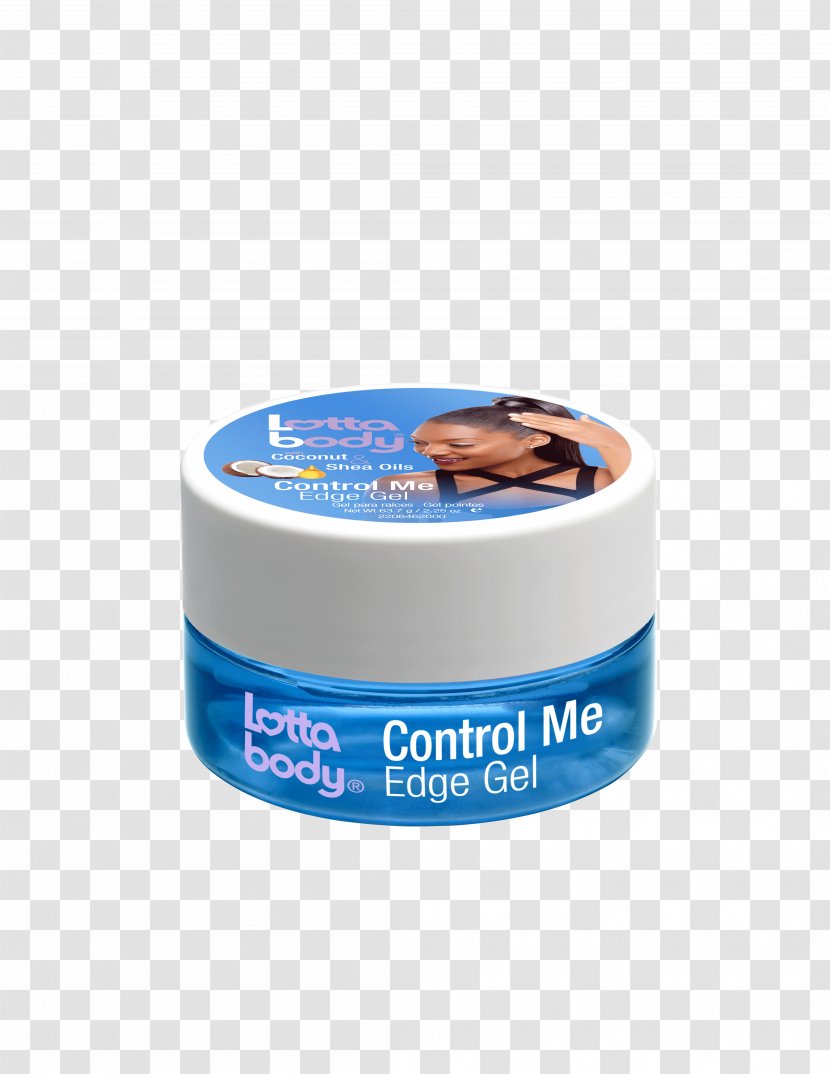 Lottabody Control Me Edge Gel Hair Styling Products Oil Moisturize Curl & Style Milk Shea Butter - Cosmetics Transparent PNG