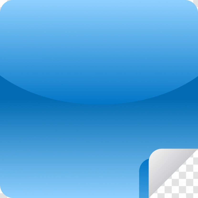 Post-it Note Clip Art - Blue - Buttons Transparent PNG