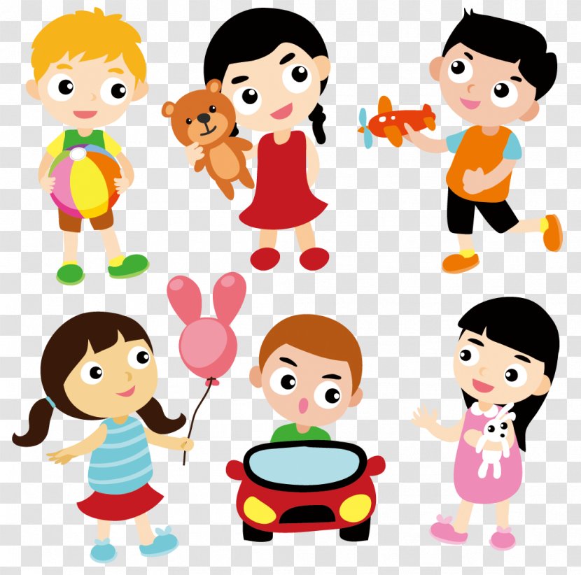 Child Illustration - Happiness - Cute Transparent PNG