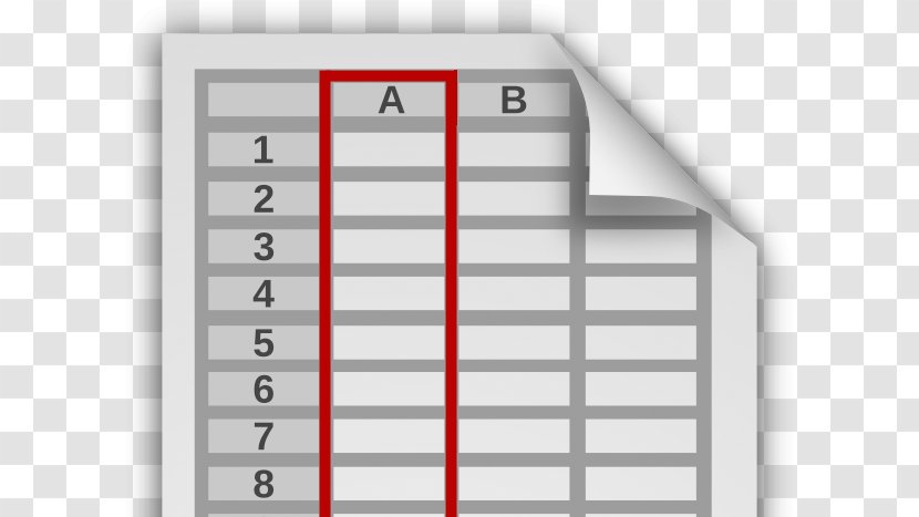 Clip Art Spreadsheet Xls Google Docs Microsoft Excel - Creative Dimensional Code Transparent PNG
