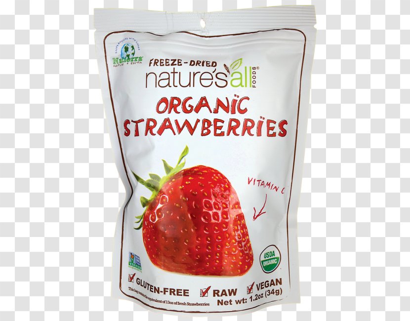 Strawberry Organic Food Freeze-drying Drying - Flavor Transparent PNG