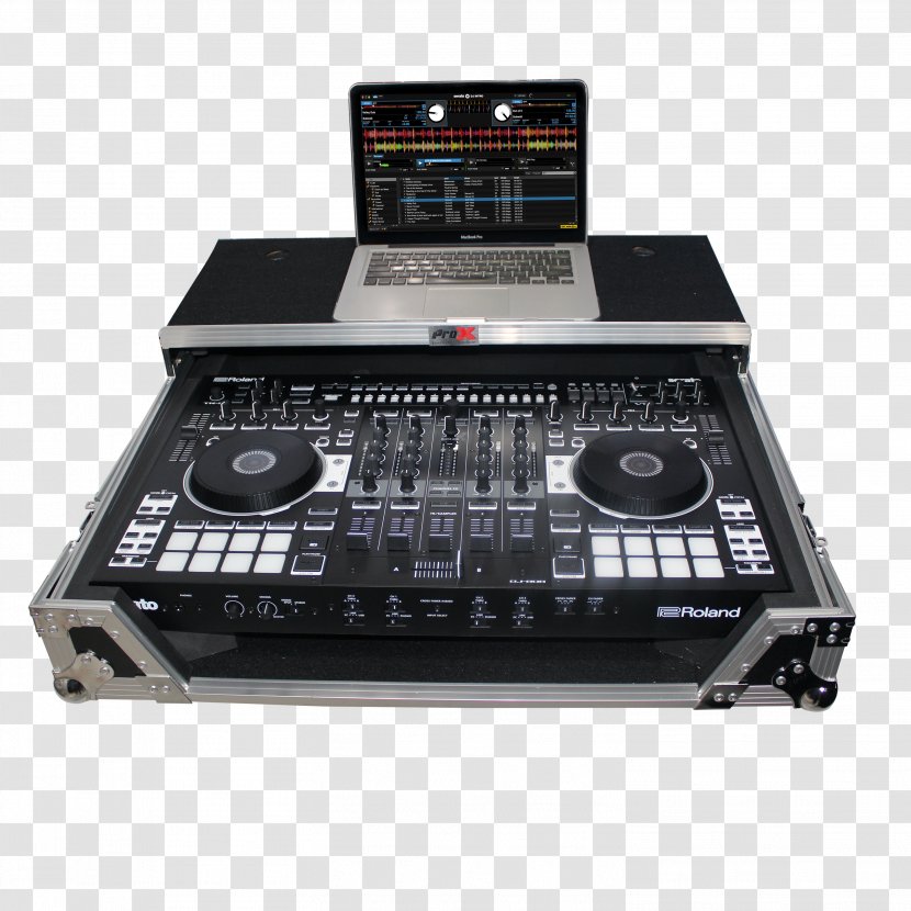 Audio Mixers Road Case Disc Jockey DJ Controller - Cartoon - Dj Transparent PNG