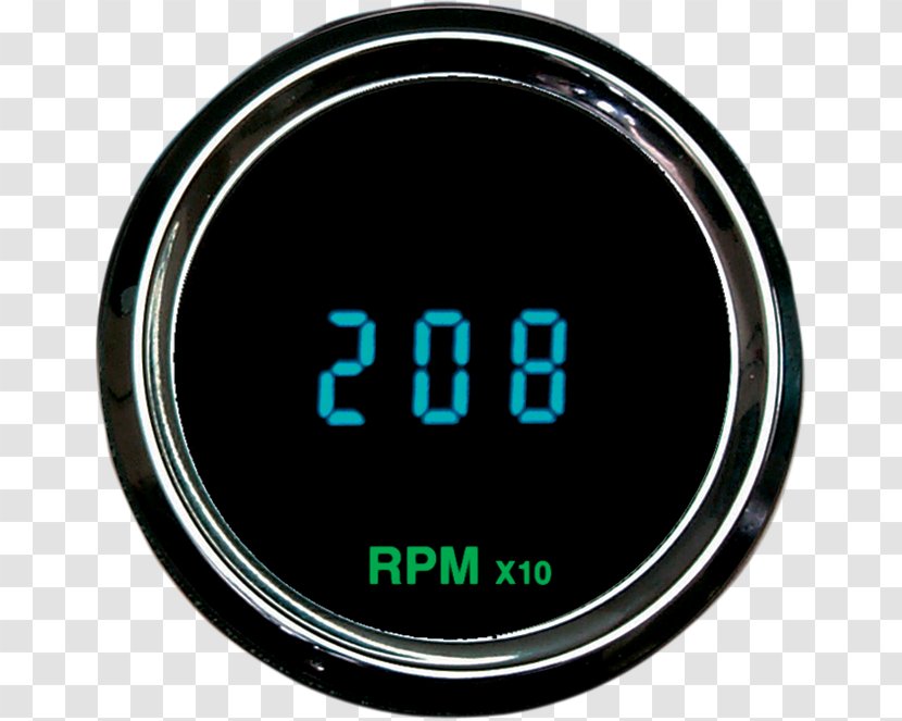 Car Tachometer Motor Vehicle Speedometers Fuel Gauge - Custom Motorcycle Transparent PNG