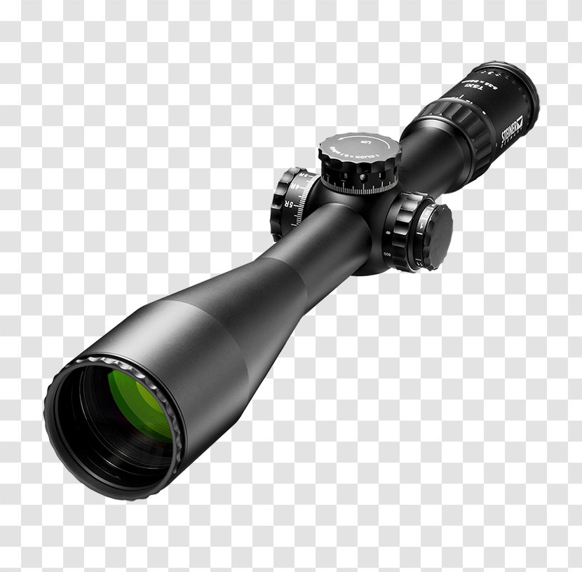 Telescopic Sight Reticle Milliradian Long Range Shooting Accuracy And Precision - Frame - Diopter Transparent PNG
