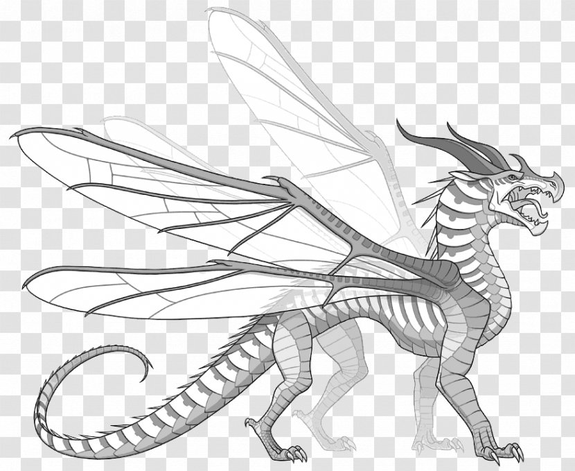 The Lost Continent (Wings Of Fire, Book 11) Dragon Art Drawing - Ugly Wasp Hive Transparent PNG
