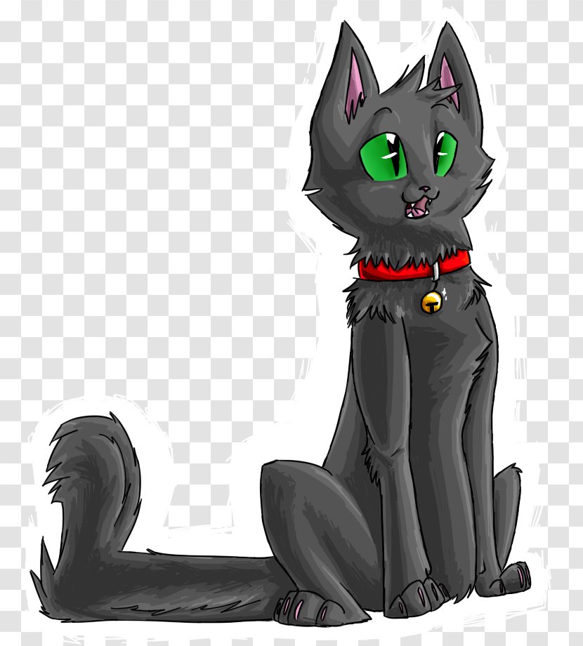 Whiskers Kitten Black Cat Paw Transparent PNG