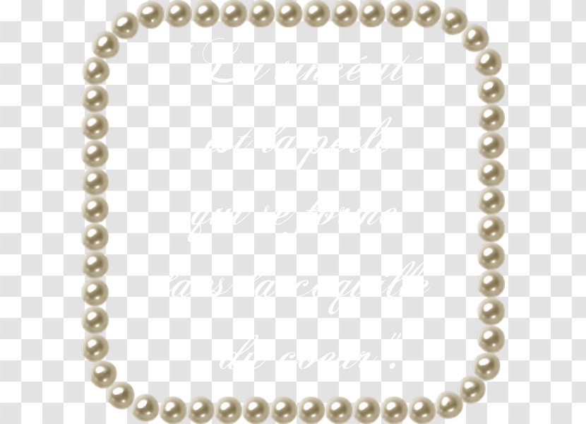 Picture Frames Pearl Jewellery Clip Art - Necklace Transparent PNG